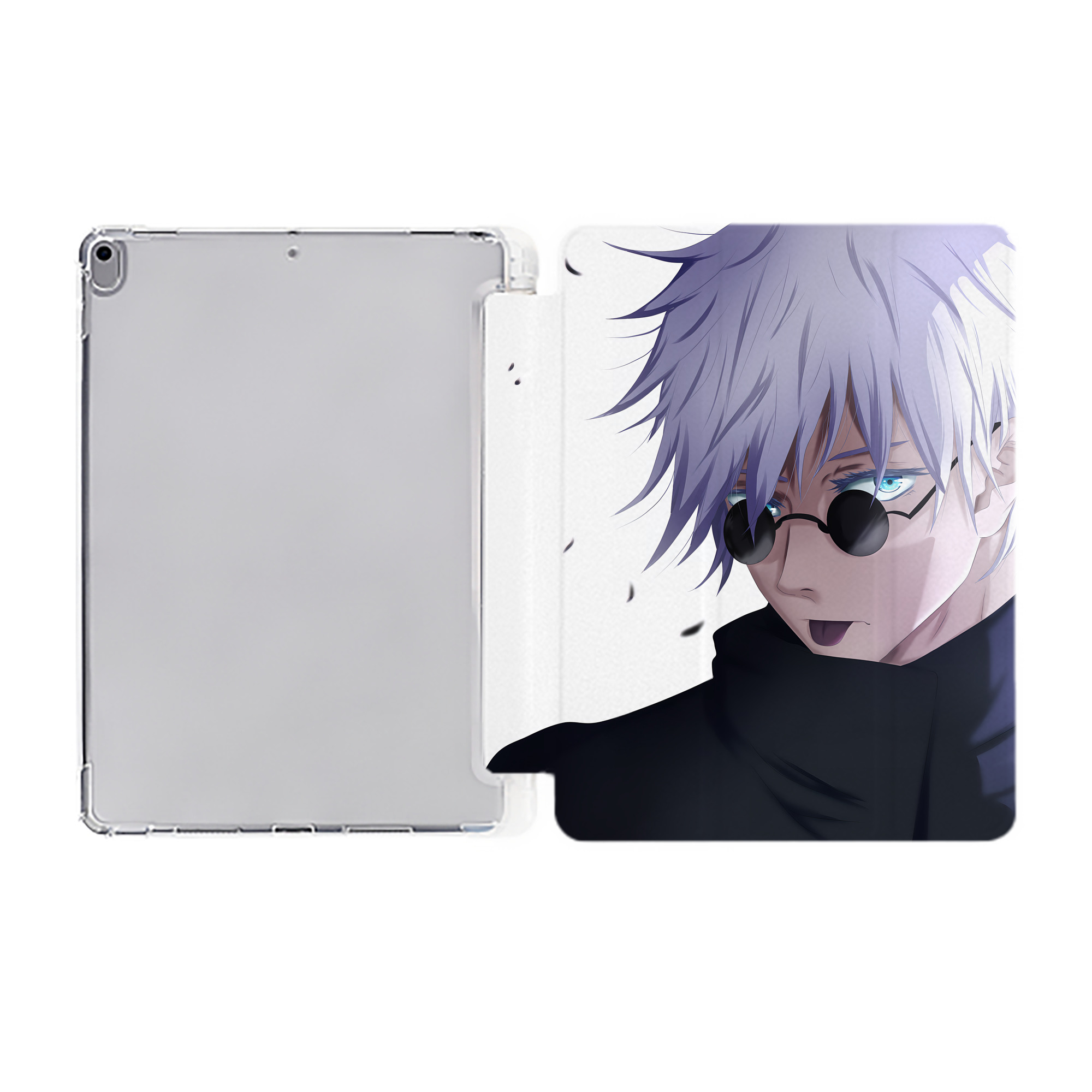 （画像用） SPY×FAMILY间谍家家酒 IPad ケース ペン収納付き 三つ折りスタンド PUレザー×シリコン 対応機種9.5/10.5/10.9インチ